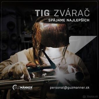 ZVÁRAČ TIG | NEMECKO, GUZMÄNNER s.r.o.