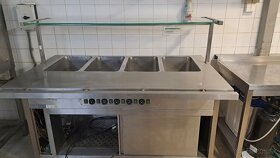 gastro HORECA pouzite,teply pult a. so skrinkou u