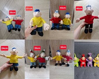 PAT a MAT, Teletubbies plysove postavicky