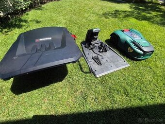 Robotická kosačka Parkside PMRA 20-Li B2 + garáž