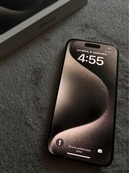 iPhone 15 Pro, Natural Titanium 256GB