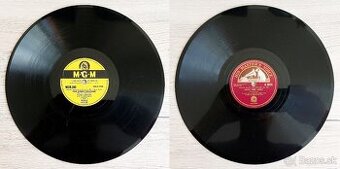 WOODY HERMAN, DUKE ELLINGTON - šelakové gramodesky 78 ot/min