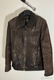 Pánska kožená bunda