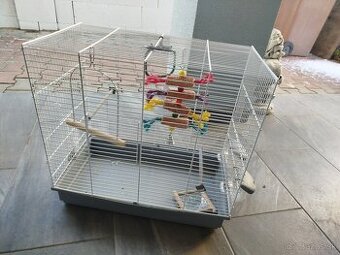 Sivá Klietka pre drobné vtactvo