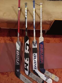 Dalšie brankárske hokejky - opravované, (vše kompozitky)