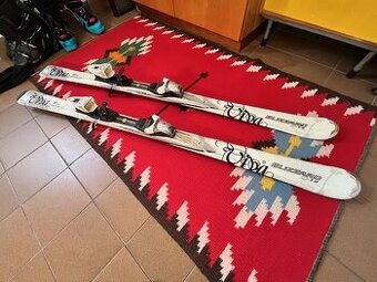 lyže BLIZZARD + lyžiarky ROSSIGNOL