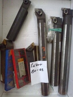 Na veľký sústruh - sústružnícke nože.