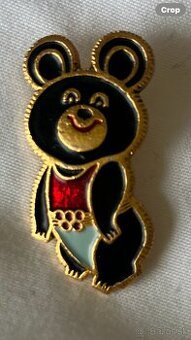 odznak z olymp hier 1980 v Moskve