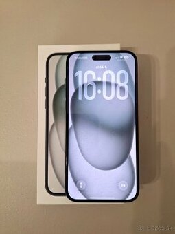 Predám iPhone 15 Plus – 128 GB – čierny