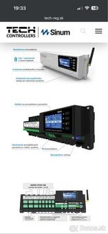 Zónove vykurovanie Lišta Tech EU-L8