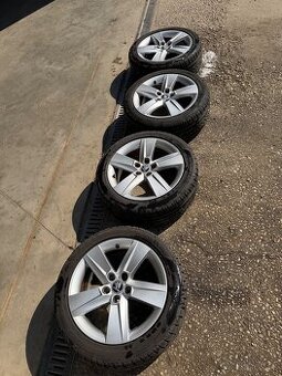 Sada kolies 5x100 R16 zo Škody Fabia 3 + nové letné pneu