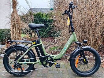 Mestský skladací ebike Engwe,20x2.3",250W,13Ah,32km/h,25kg