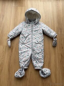 Zimná kombinéza/overal Tchibo, veľ. 74/80