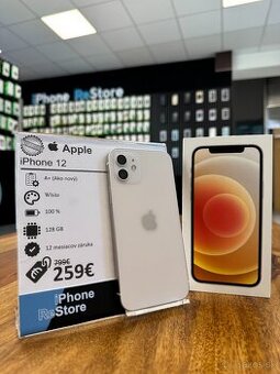 ZÁRUKA 1 ROK |  iPhone 12 128 GB White