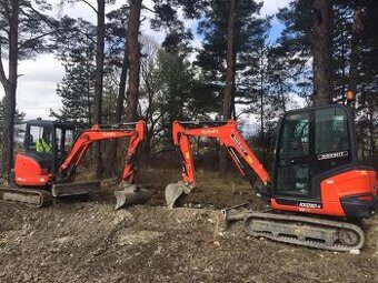 Prenájom minibagra,bagra,traktorbagra