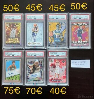 Basketbalové Karty - PSA