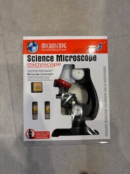 Novy nepouzity zabaleny mikroskop pre deti