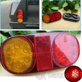 Led zadne svetlá privesny vozik traktor