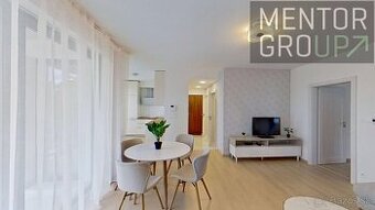 360° VR Na prenájom elegantný 2-izbový byt s terasou a gará