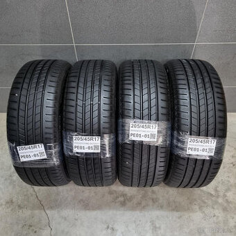 Letné pneumatiky 205/45 R17 BRIDGESTONE DOT3517