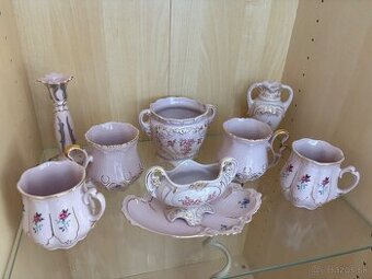 Ružový porcelán