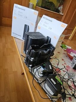 WD Elements 14TB, 2 TB a 4TB HDD disk