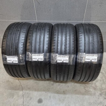 Letné pneumatiky 245/45R18 GOODYEAR DOT18/17