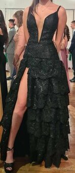 Luxusné trblietavé šaty