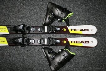 Detské lyže head 97 cm , hadia koža