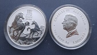 Australia Lunar III 2026 Kon investicne striebro