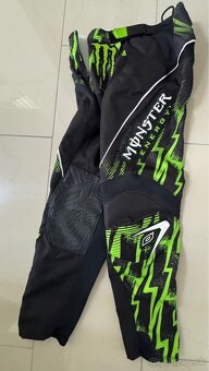 Motokros nohavice, vel 30, ako nové Monster Energy