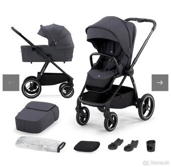 KINDERKRAFT Kočík Nea 2v1 Grey