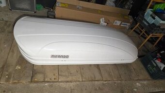 Strešný box MENABO MANIA 460 WHITE TUV/ City Crash tested