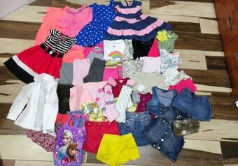 Balík oblečenia pre dievča veľkosť 98/104