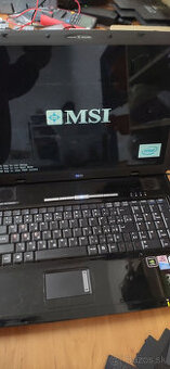 notebook MSI megabook gx-700x