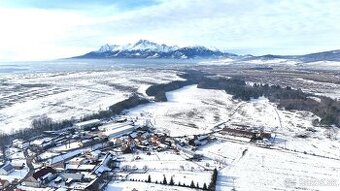 Pozemok na predaj v obci Bušovce s panorámou Tatier