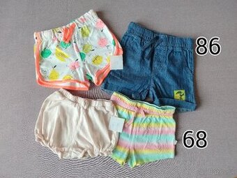 Detské/ dojčenské kratasy, dupačky, polodupačky, tepláky, le