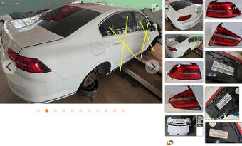 predám ZADNÉ SVETLO Volkswagen Passat B8 2.0 TDi 2019 ZADNÝ