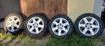 Pneumatiky na diskoch Fabia I