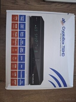 AB CryptoBox 750HD – takmer nový, kompletné balenie
