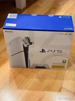Ps5 slim 1tb s dvd mechanikou v baleni.