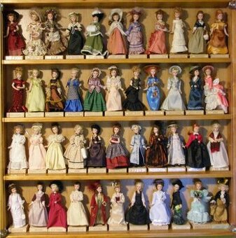 babika porcelanova  damy minulych epoch