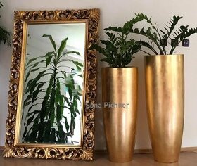 Luxusna Glamour Vaza zlatá 90cm - 40%
