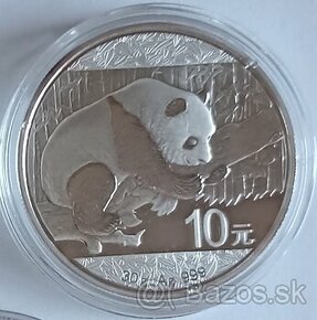 Strieborná minca PANDA