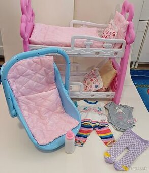 Postielka a doplnky pre babiku 30-43 cm