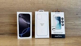 Apple iPhone 16 Pro 128 GB čierny titán Nové Zadarmo obal