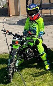 Motocross oblečenie-detské- dres- nohavice- boty