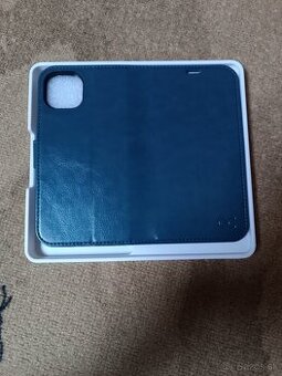Nové kožené púzdro iphone 13 tmavo zelená