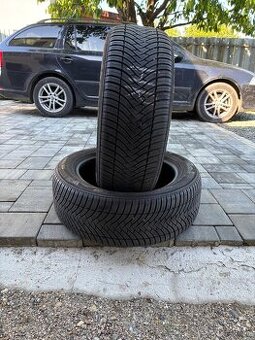 Predám 2ks celoročne pneu Triangle 235/55R19