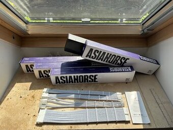 Asiahorse biele predĺžovacia káble ku zdrojom